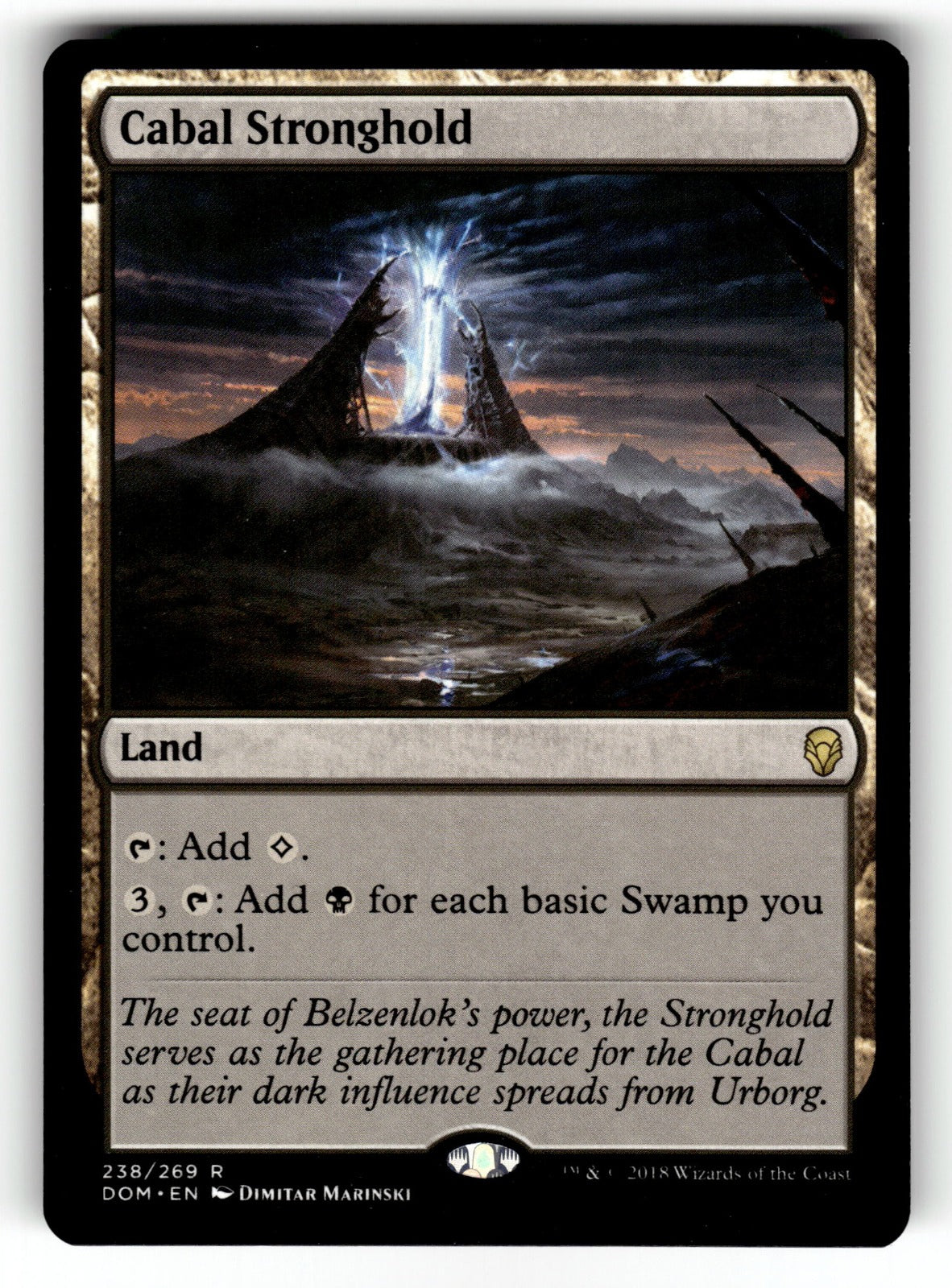 Cabal Stronghold – 238 DOM: Dominaria R NM