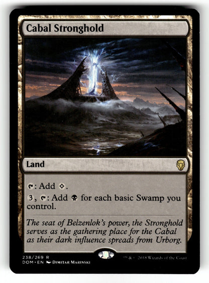 Cabal Stronghold – 238 DOM: Dominaria R NM