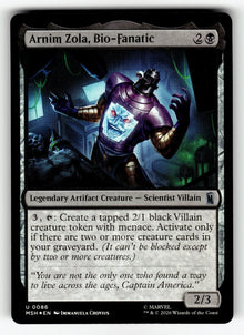 Arnim Zola, Bio-Fanatic – 86 MSH: Marvel Super Heroes U Foil NM