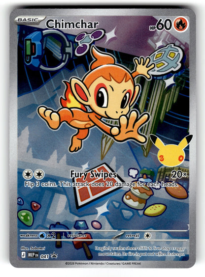 Chimchar – 041 MEP: ME: Mega Evolution Promo Promo Holo NM