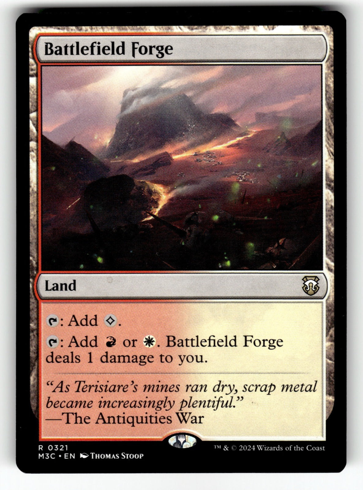 Battlefield Forge – 321 M3C: Commander: Modern Horizons 3 R NM