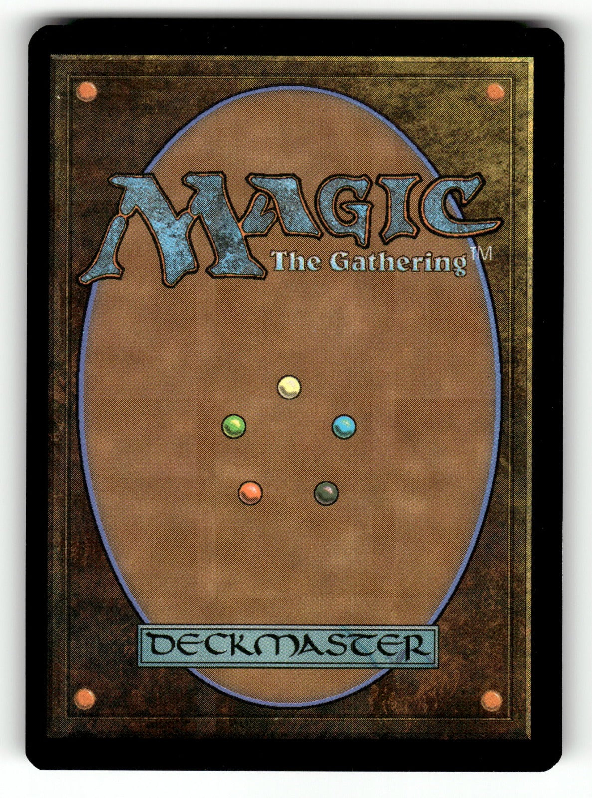 Sapphire Medallion Foil Etched – 614 CMM: Commander Masters R Foil NM (Back)