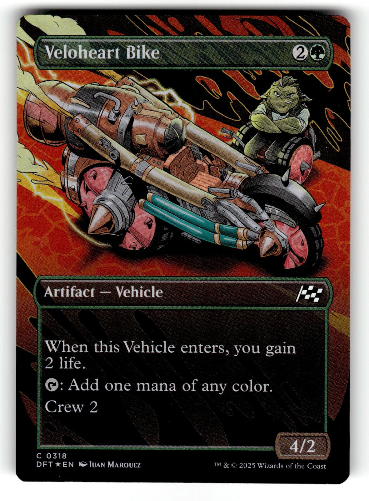 Veloheart Bike (Borderless) – 318 DFT: Aetherdrift C Foil NM