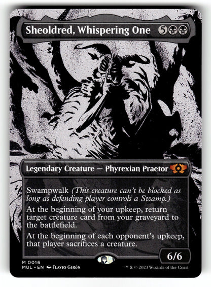 Sheoldred, Whispering One – 16 MUL: March of the Machine: Multiverse Legends M NM