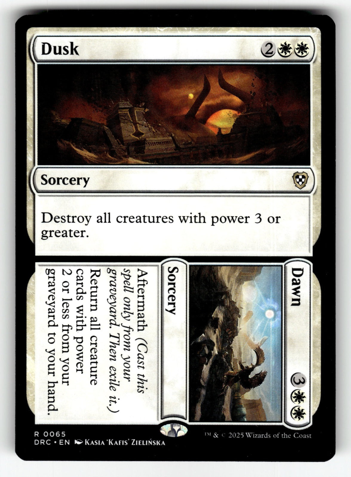 Dusk // Dawn – 65 DRC: Commander: Aetherdrift R LP