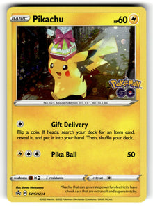 Pikachu – SWSH234 SWSD: SWSH: Sword & Shield Promo Cards Promo HoloNM