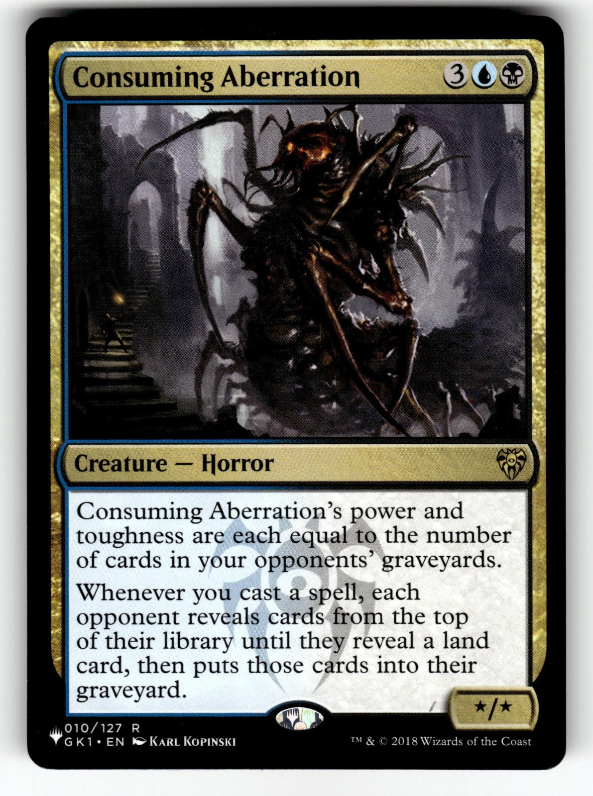 Consuming Aberration – 010/127 LIST: The List Reprints R NM
