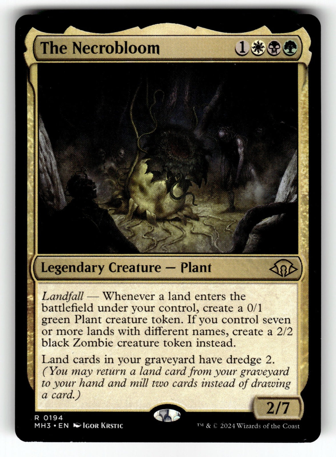 The Necrobloom – 194 MH3: Modern Horizons 3 R NM