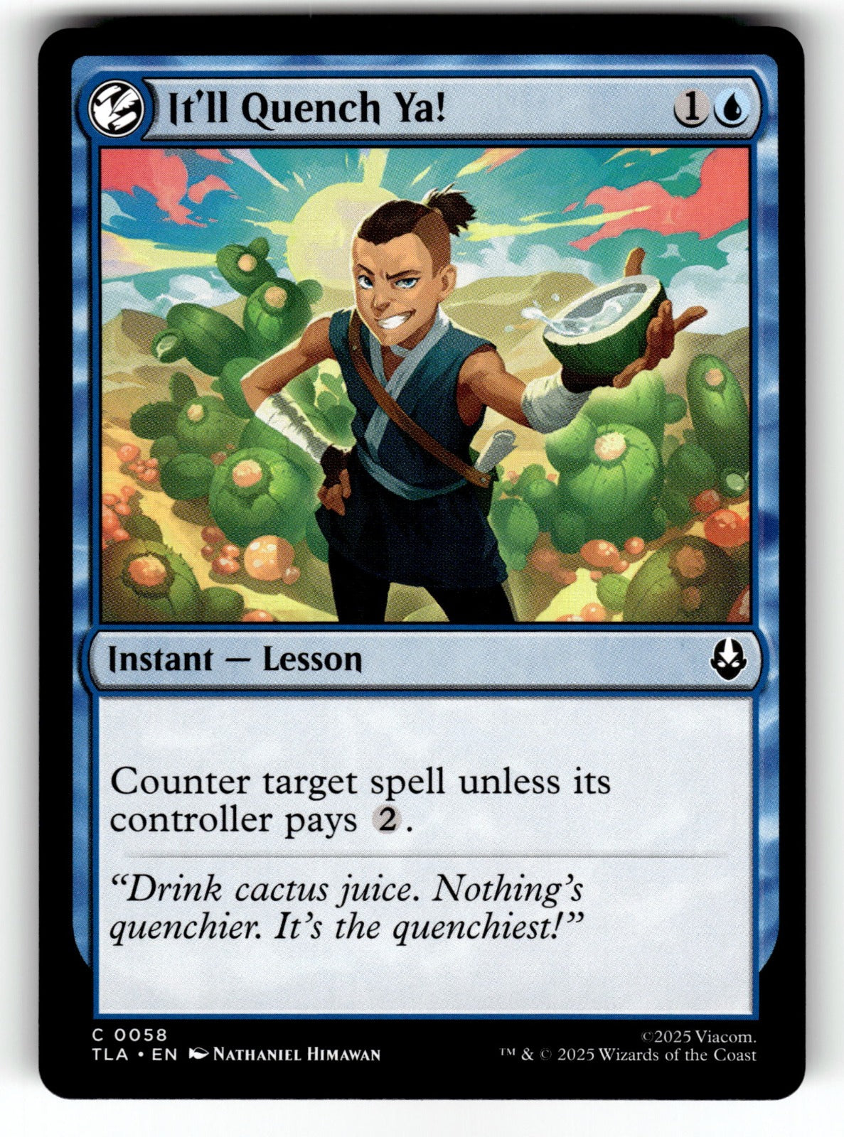 It'll Quench Ya! – 58 TLA: Avatar: The Last Airbender C NM