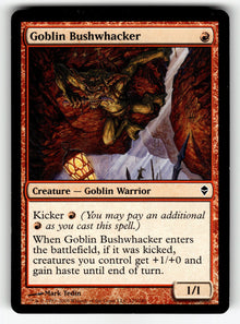 Goblin Bushwhacker – 125 ZEN: Zendikar C LP