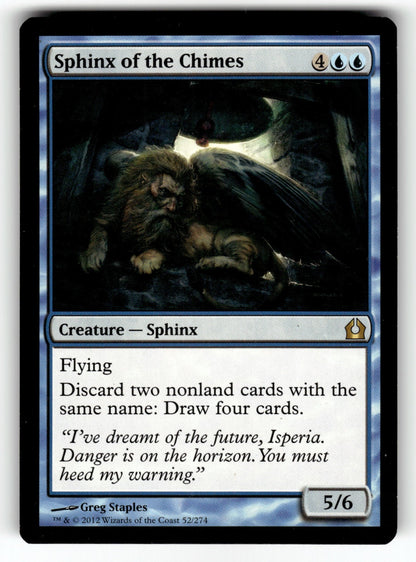 Sphinx of the Chimes – 52 RTR: Return to Ravnica R LP