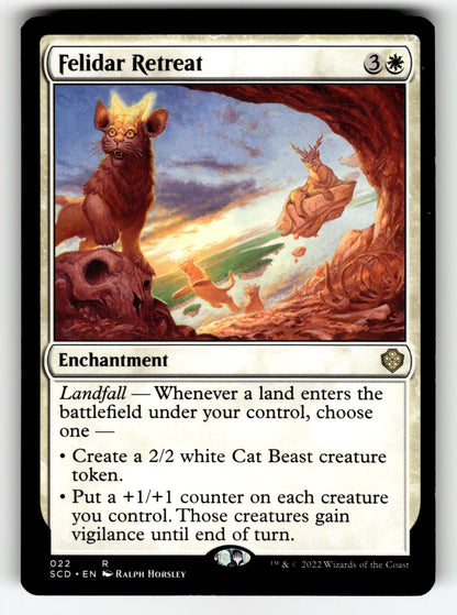 Felidar Retreat – 22 SCD: Starter Commander Decks R NM