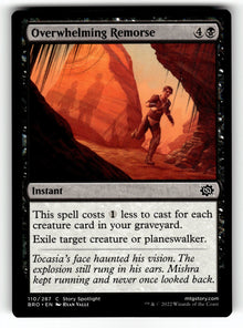Overwhelming Remorse – 110 BRO: The Brothers' War C NM