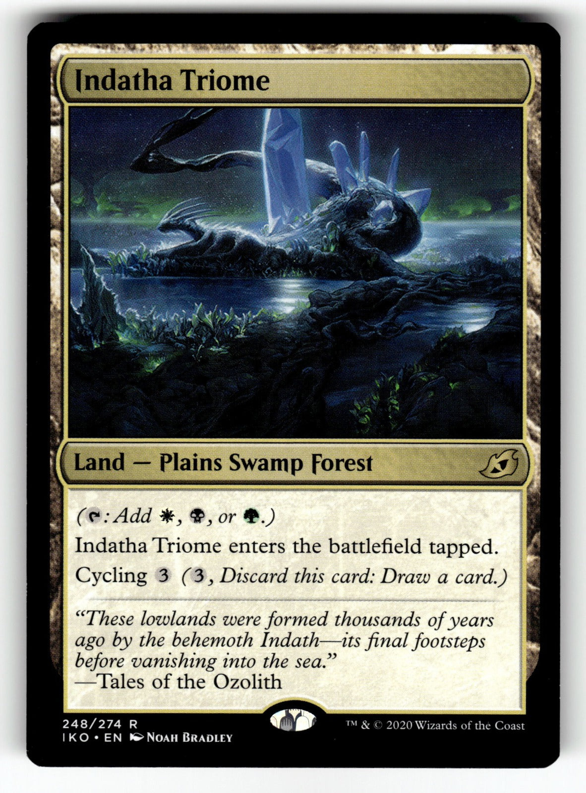 Indatha Triome – 248 IKO: Ikoria: Lair of Behemoths R NM