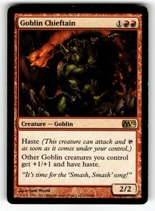 Goblin Chieftain – 138 M12: Magic 2012 (M12) R LP