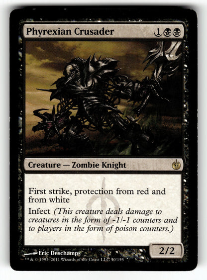 Phyrexian Crusader – 50 MBS: Mirrodin Besieged R LP