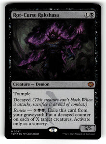 Rot-Curse Rakshasa – 87 TDM: Tarkir: Dragonstorm M Foil LP