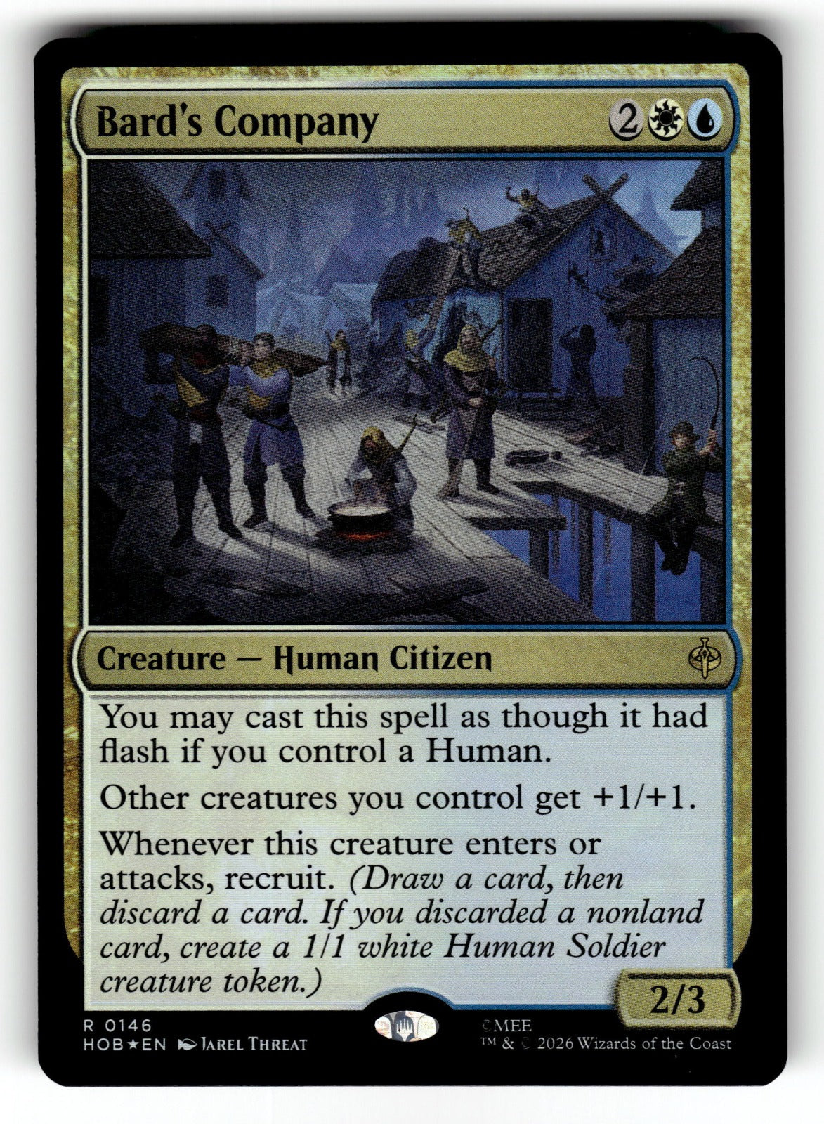 Bard's Company – 146 HOB: The Hobbit R Foil NM