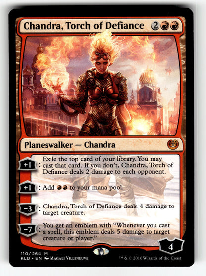 Chandra, Torch of Defiance – 110 KLD: Kaladesh M NM