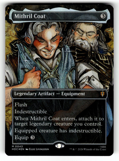Mithril Coat (Borderless) – 43 HOC: The Hobbit: Eternal-Legal M Foil NM