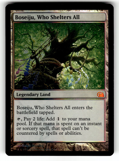 Boseiju Who Shelters All – 2 V12: From the Vault: Realms M Foil NM