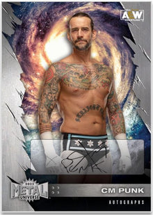 2022 Upper Deck AEW Wrestling Skybox Metal Universe