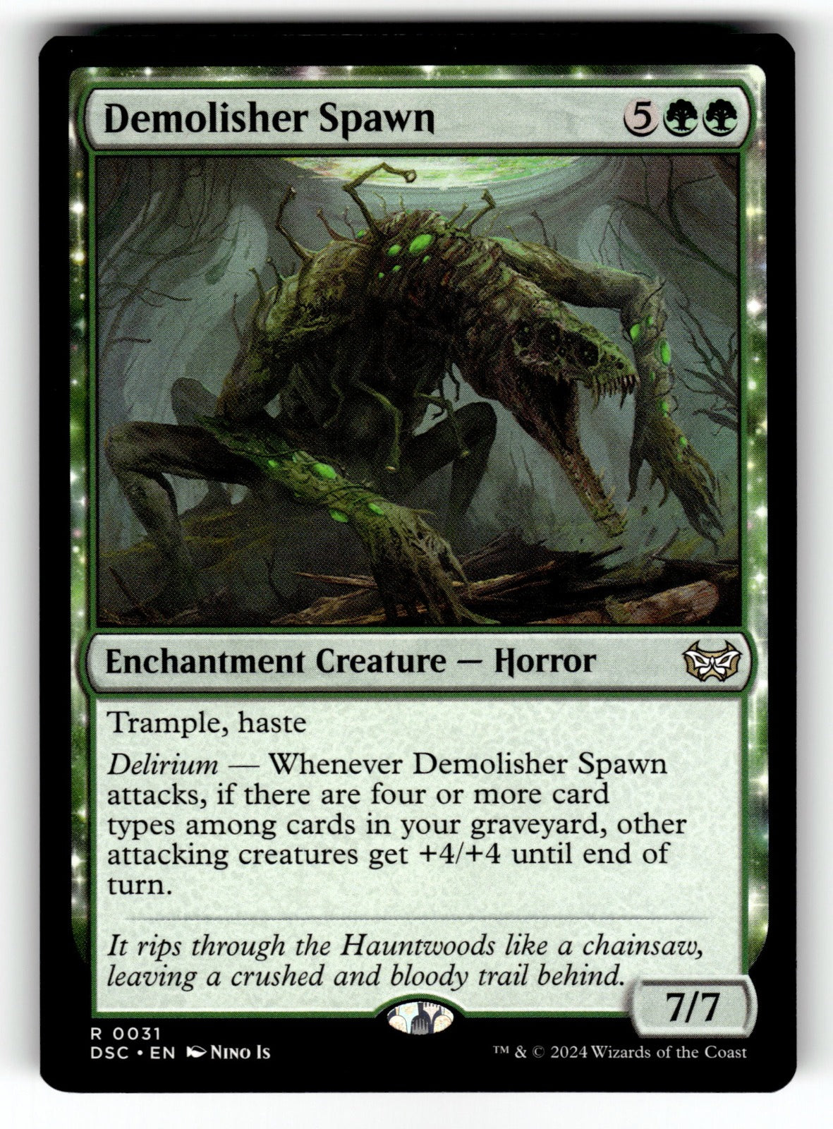 Demolisher Spawn – 31 DSC: Commander: Duskmourn: House of Horror R NM