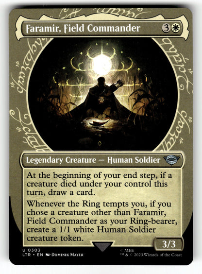 Faramir, Field Commander (Showcase) – 303 LTR: Universes Beyond: The Lord of the Rings: Tales of Middle-earth U NM