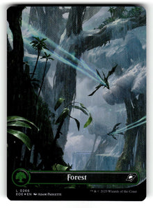 Forest (0266) (Borderless) – 266 EOE: Edge of Eternities L Foil NM
