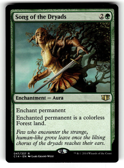 Song of the Dryads – 47 C14: Commander 2014 R NM