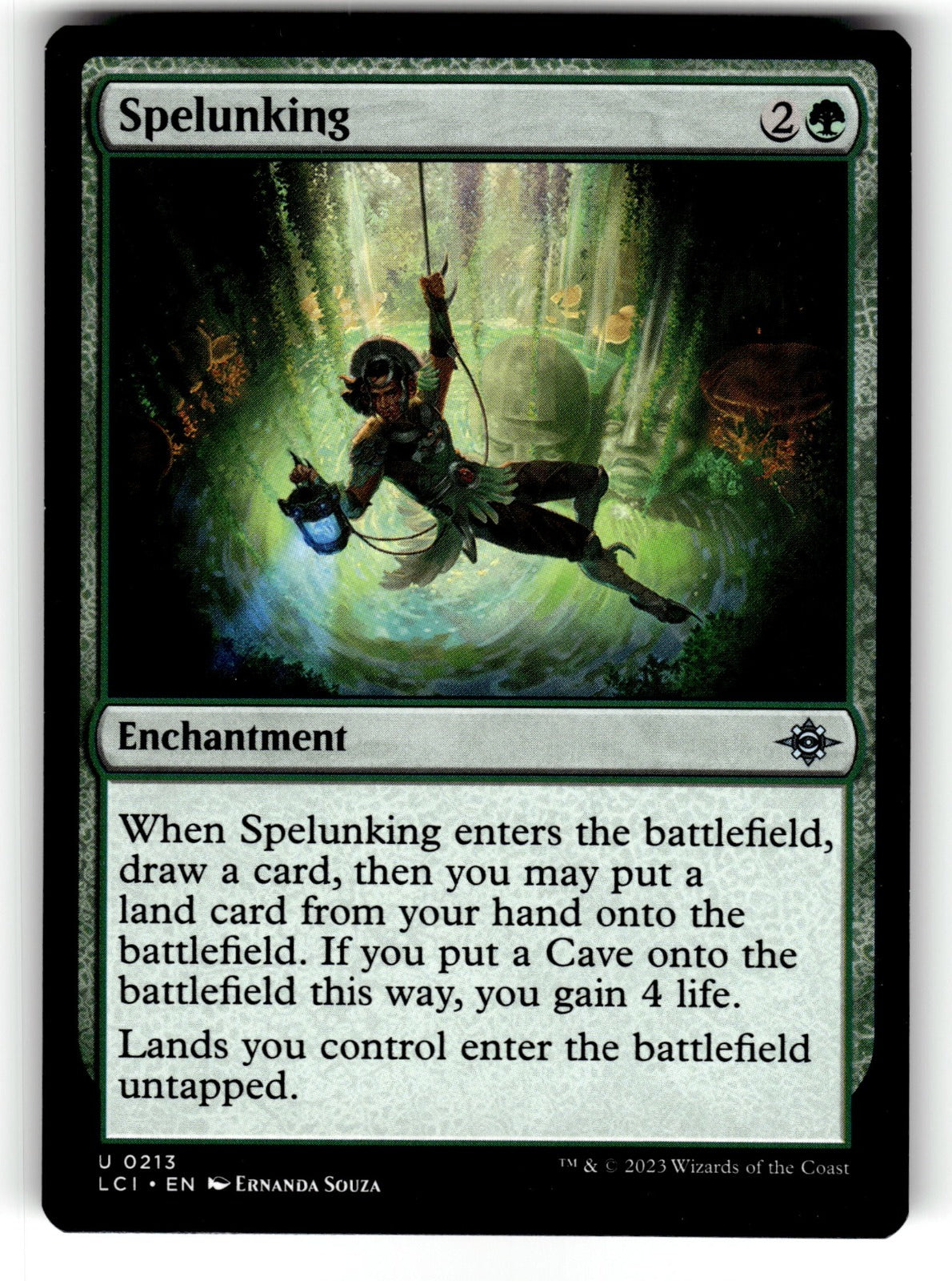 Spelunking – 213 LCI: The Lost Caverns of Ixalan U LP