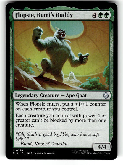 Flopsie, Bumi's Buddy – 179 TLA: Avatar: The Last Airbender U NM
