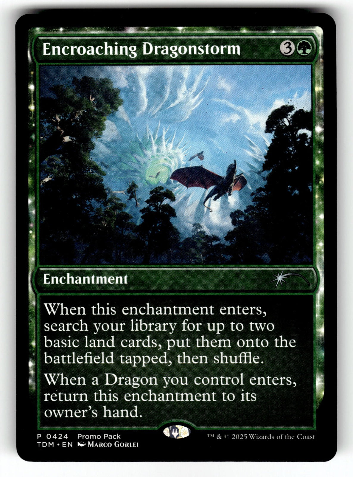 Encroaching Dragonstorm – 142 TDM: Tarkir: Dragonstorm U NM