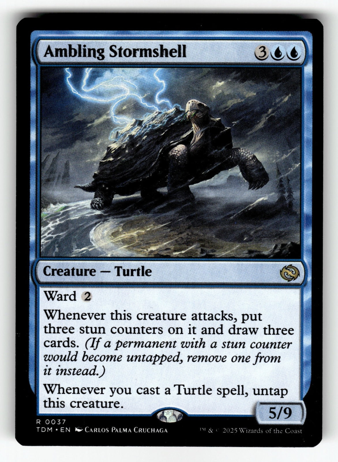 Ambling Stormshell – 37 TDM: Tarkir: Dragonstorm R LP