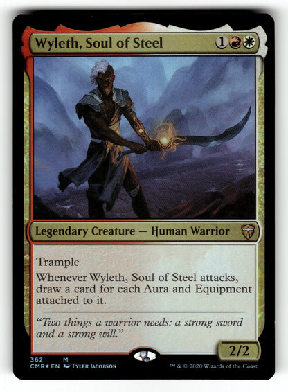 Wyleth, Soul of Steel – 362 CMR: Commander Legends M FoilNM