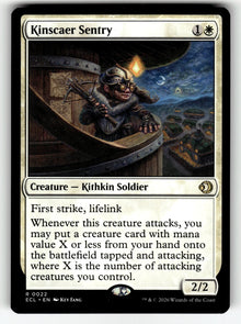 Kinscaer Sentry – 22 ECL: Lorwyn Eclipsed R NM