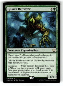 Glissa's Retriever – 18 ONC: Commander: Phyrexia: All Will Be One R NM