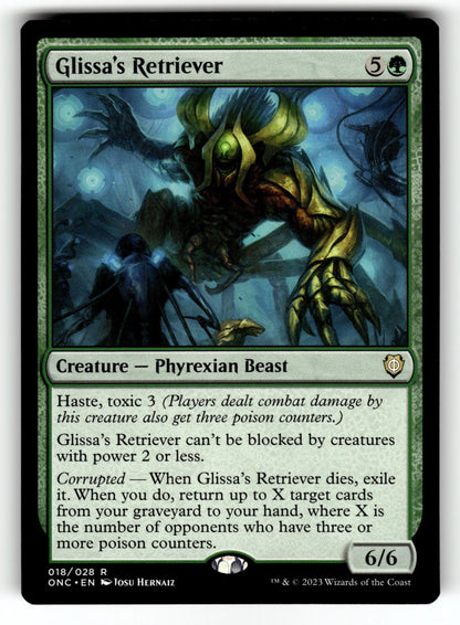Glissa's Retriever – 18 ONC: Commander: Phyrexia: All Will Be One R NM