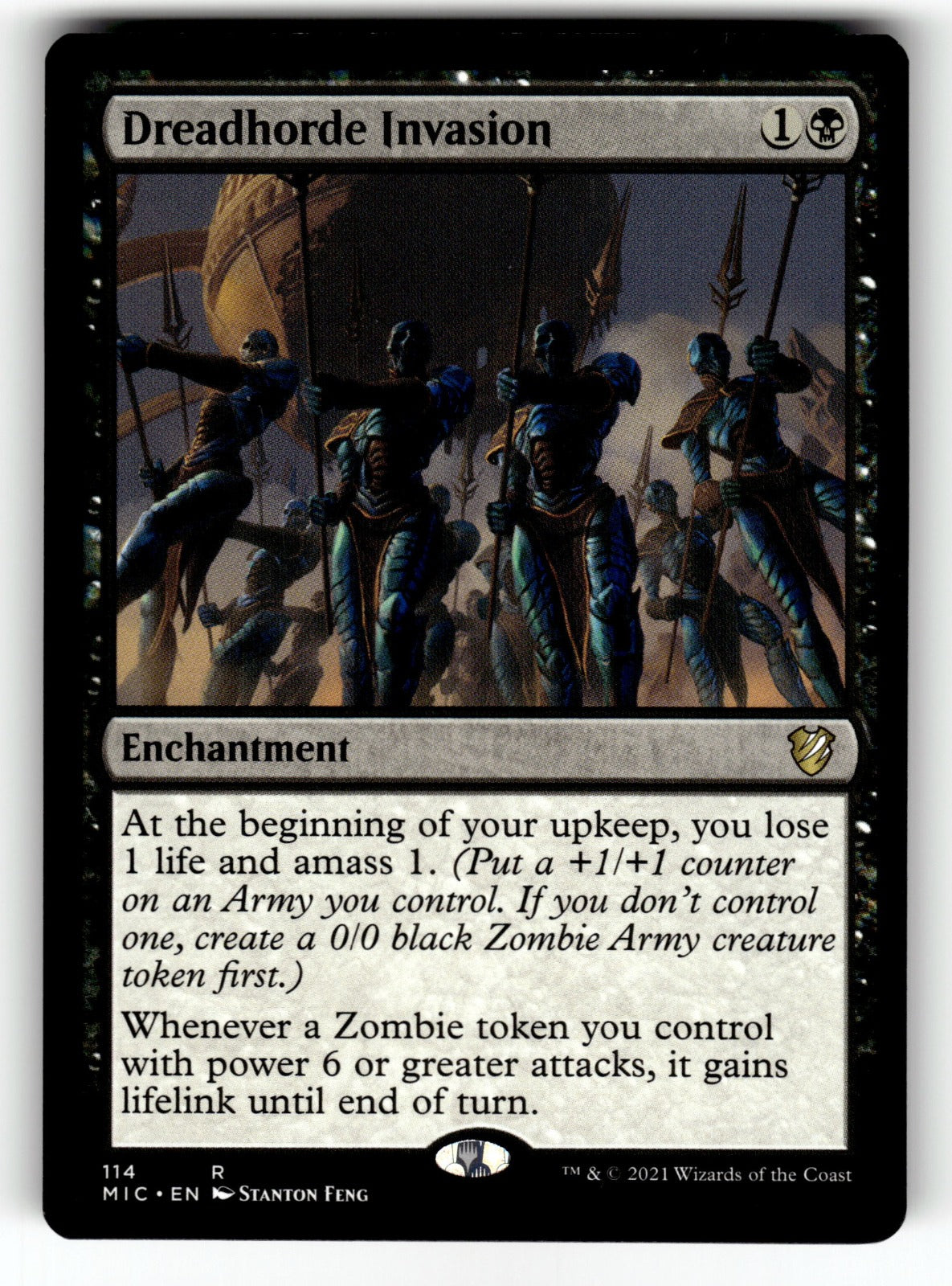 Dreadhorde Invasion – 114 MIC: Commander: Innistrad: Midnight Hunt R NM