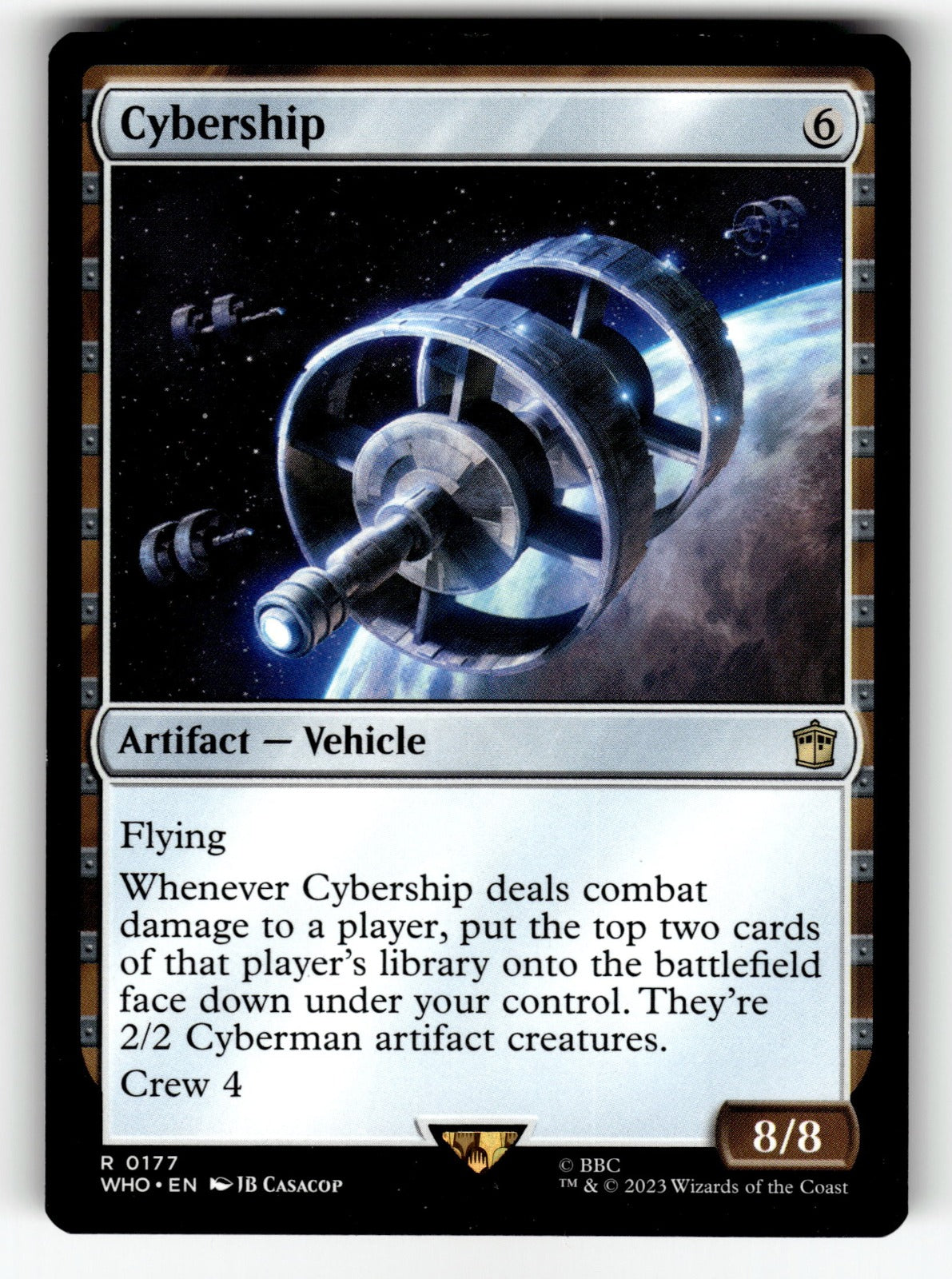 Cybership – 177 WHO: Universes Beyond: Doctor Who R NM