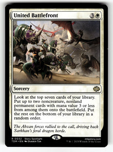 United Battlefront – 32 TDM: Tarkir: Dragonstorm R NM
