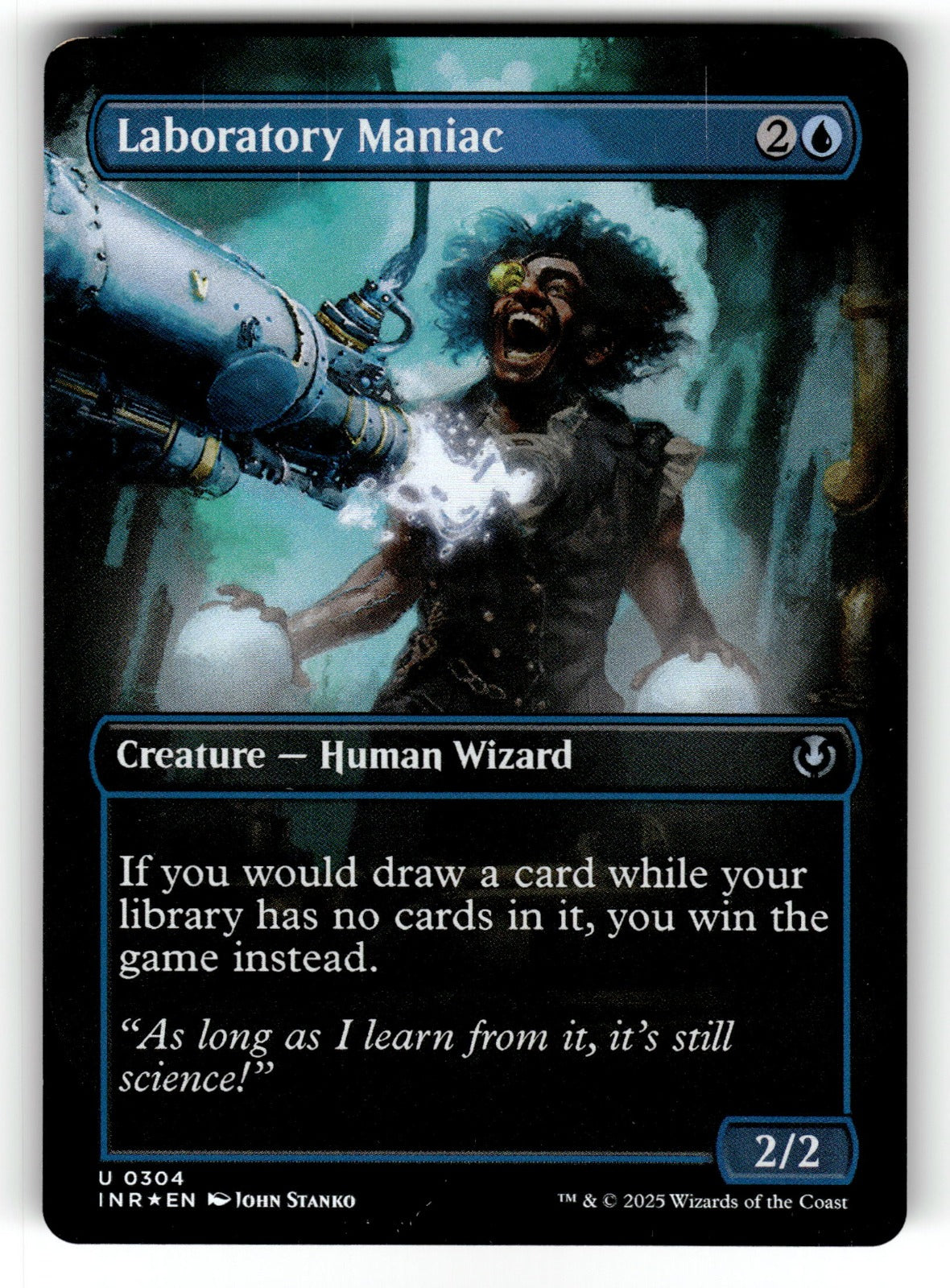 Laboratory Maniac (Borderless) – 304 INR: Innistrad Remastered U Foil NM