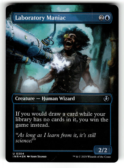 Laboratory Maniac (Borderless) – 304 INR: Innistrad Remastered U Foil NM