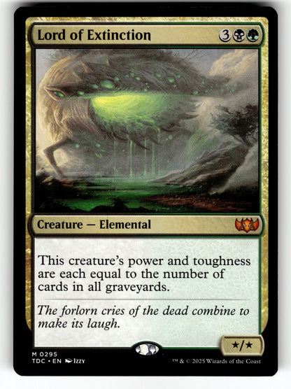 Lord of Extinction – 295 TDC: Commander: Tarkir: Dragonstorm M NM