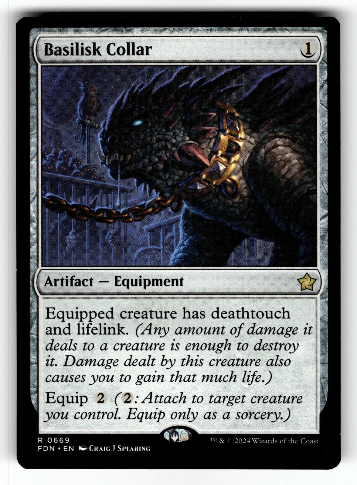Basilisk Collar – 669 FDN: Foundations R NM