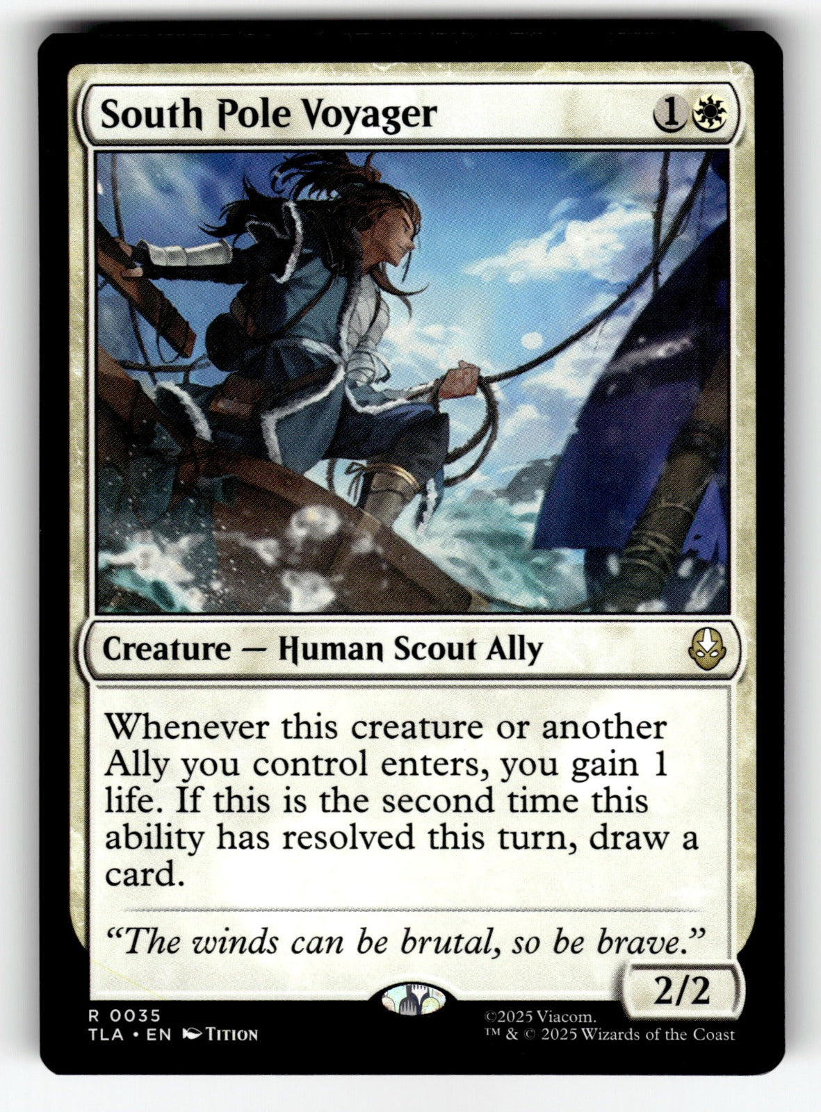 South Pole Voyager – 35 TLA: Avatar: The Last Airbender R NM