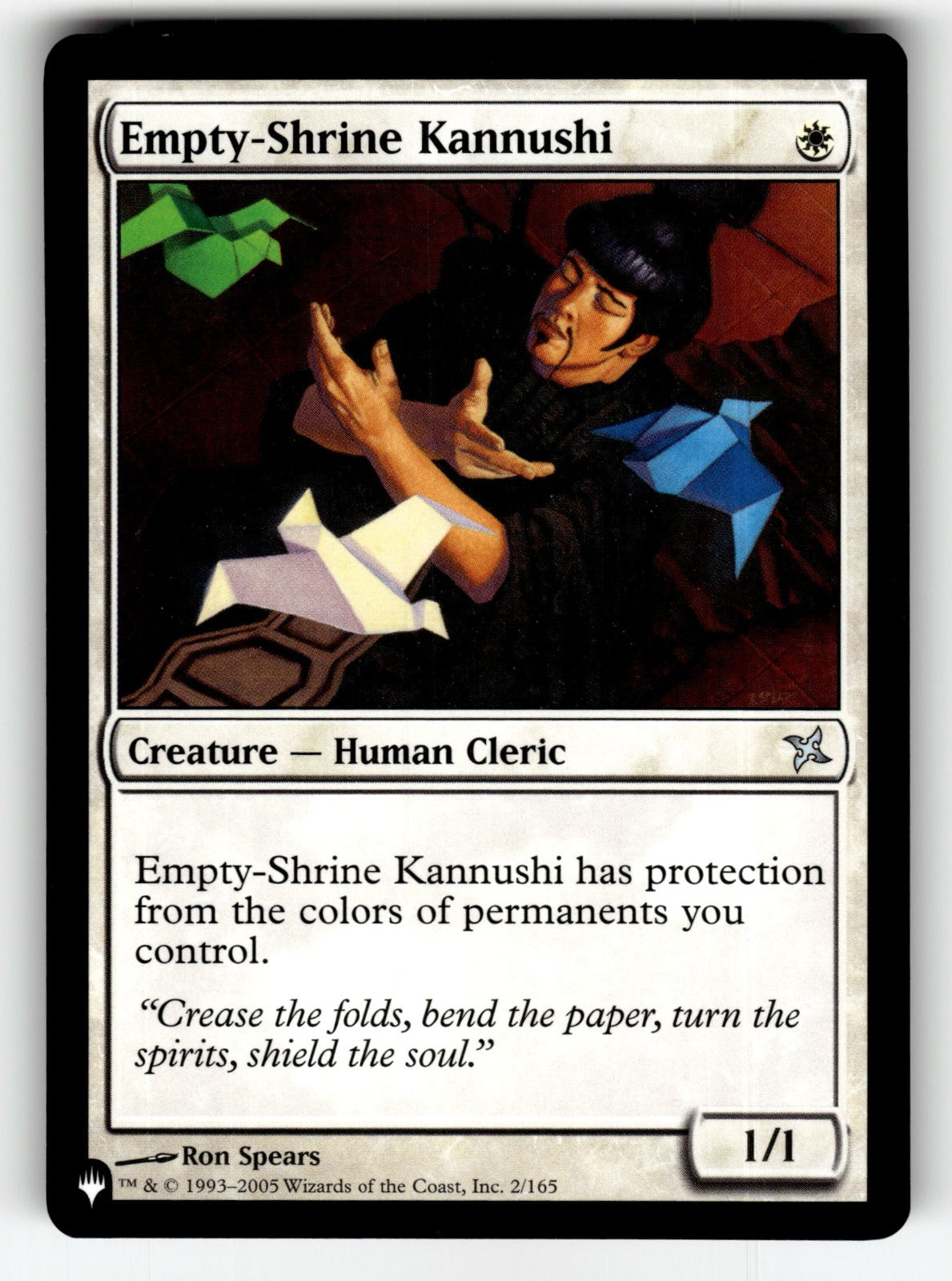 Empty-Shrine Kannushi – 2 BOK: Betrayers of Kamigawa U NM
