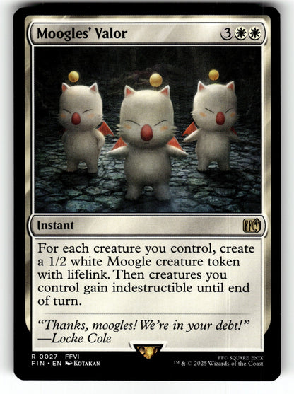 Moogles' Valor – 27 FIN: FINAL FANTASY R LP