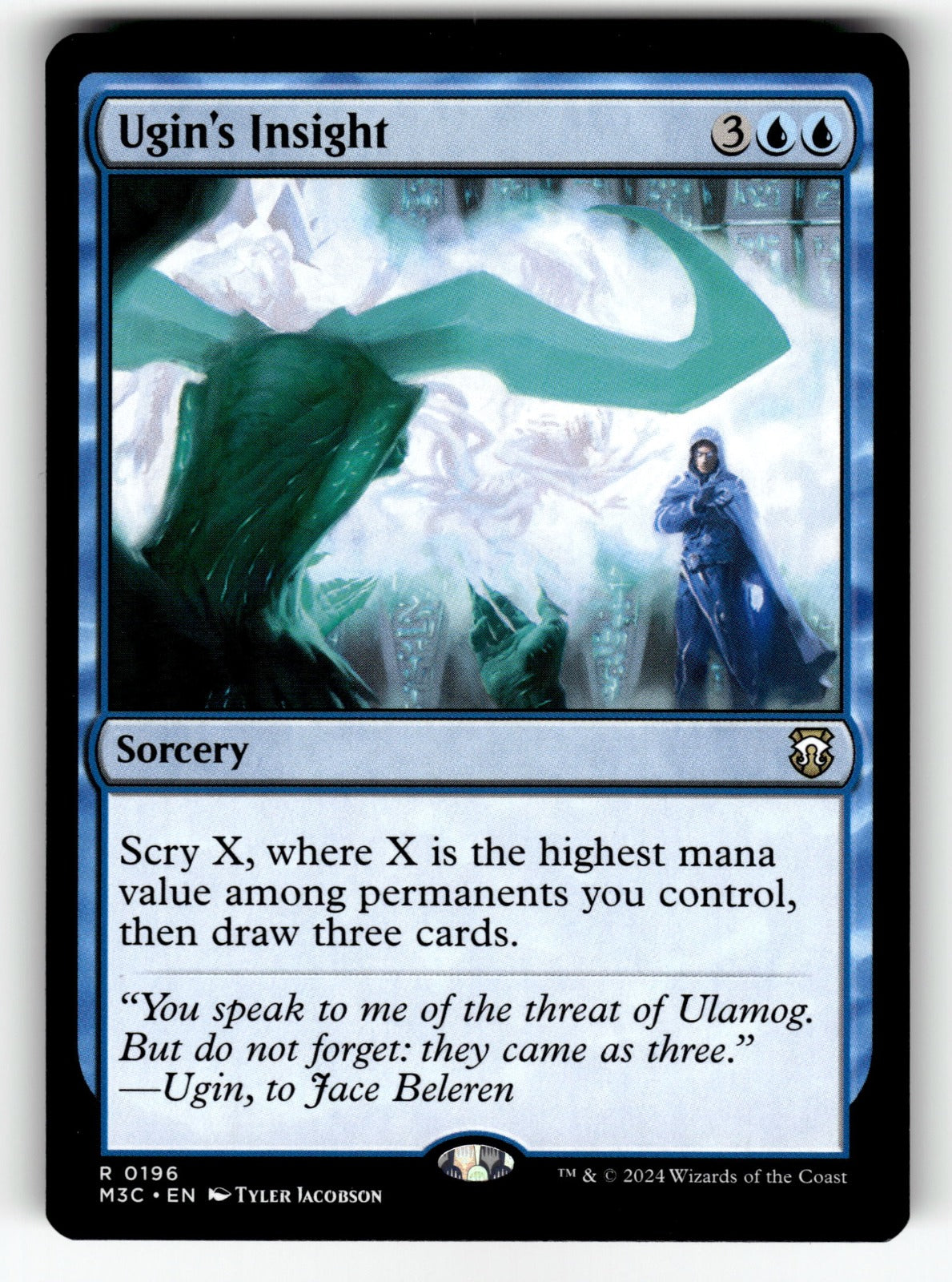 Ugin's Insight – 196 M3C: Commander: Modern Horizons 3 R NM