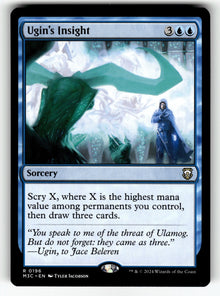 Ugin's Insight – 196 M3C: Commander: Modern Horizons 3 R NM